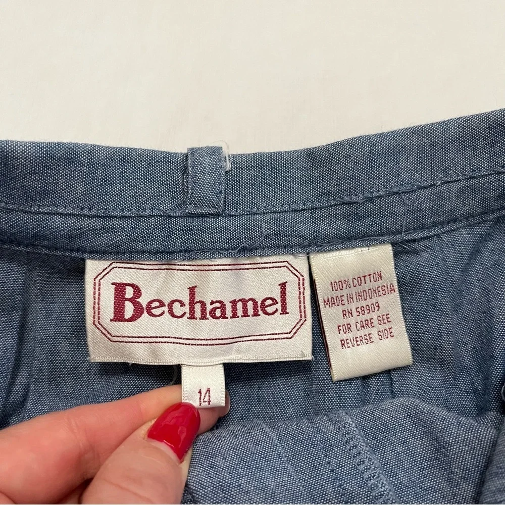 Vintage Bechamel Chambray Skirt